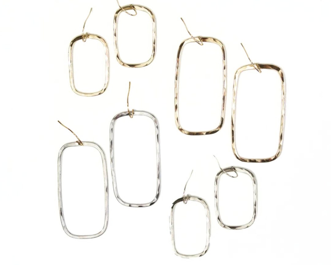 MOXIOU ER 30pcs / Lot 25-40mm Big Turno Hoops Orecchini - Foto 6