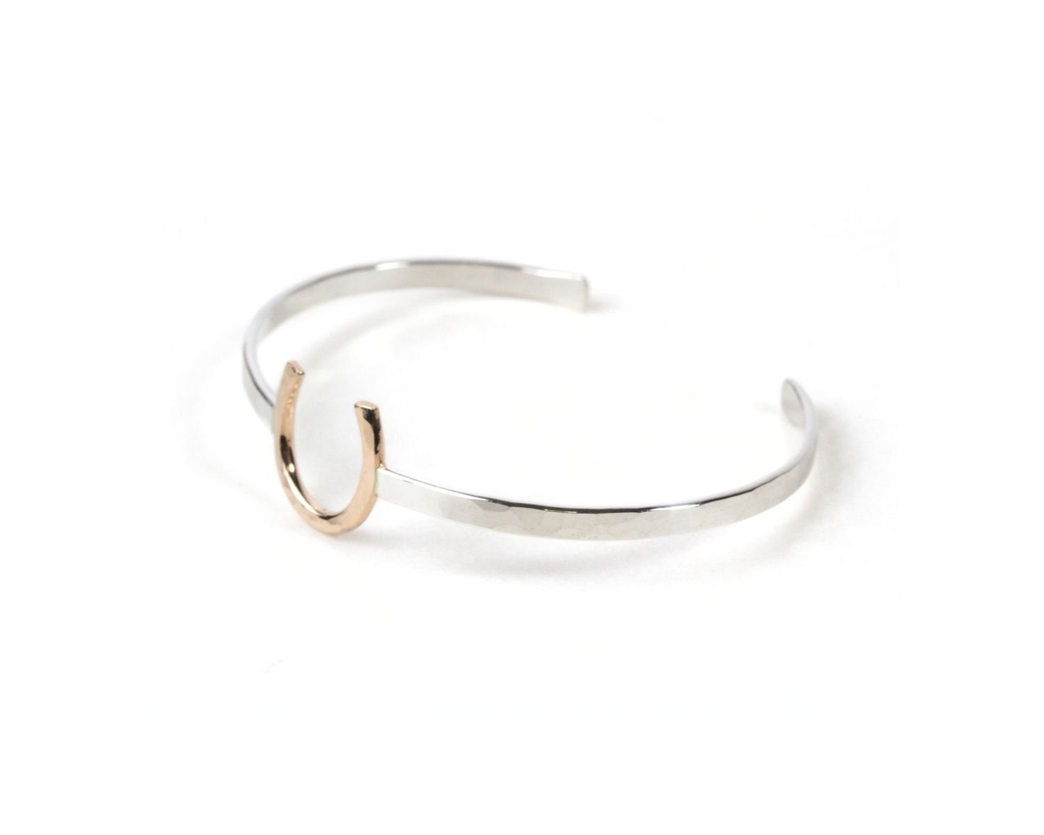 Horseshoe Cuff / Horseshoe Jewelry / Lucky Horseshoe / Good Horseshoe Cuff / Horseshoe Jewelry / Lucky Horseshoe / Good
