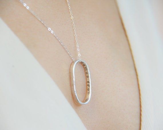 Meaningful Jewelry Inspirational Gift Peaceful Necklace