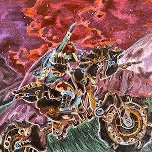 Blood Moon {BOTW} Link-inspired print