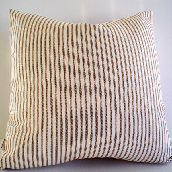 Brown Ticking Stripe Etsy