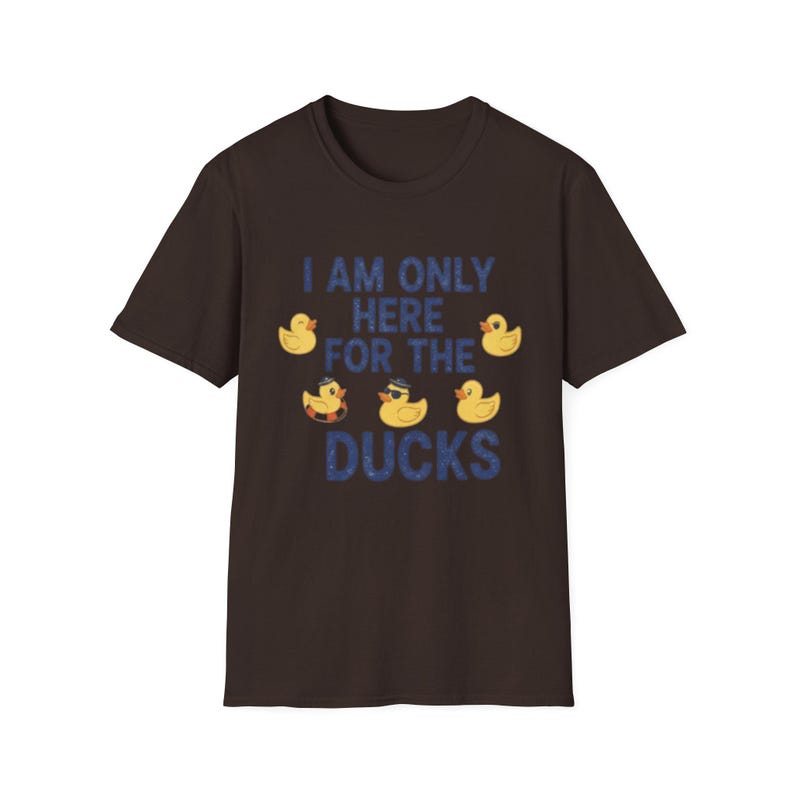 I Am Only Here For The Ducks T-Shirt | Cruise Duck Lover Tee image 6