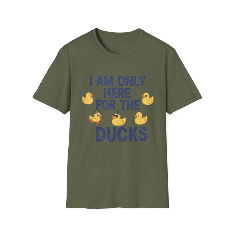 I Am Only Here For The Ducks T-Shirt | Cruise Duck Lover Tee image 8
