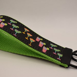 Keyfob wristlet key fob  Country Flowers Shipping includedReady to Ship