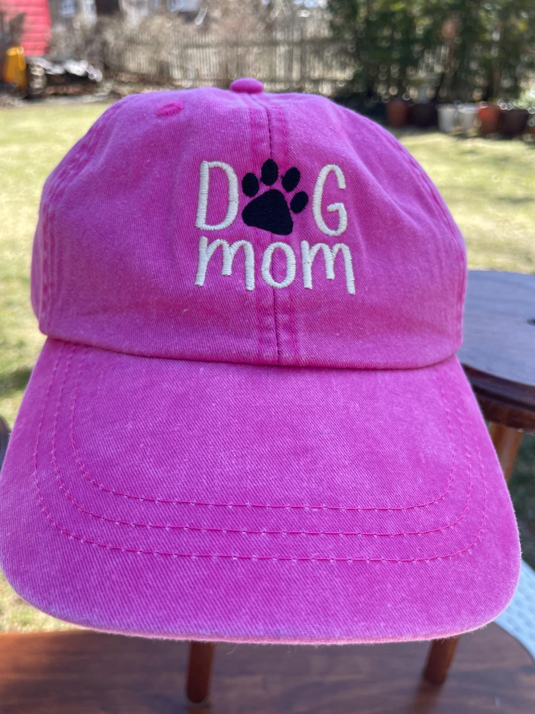 Classic  DOG MOM VINTAGE BASEBALL CAP main image 0