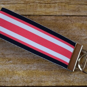 Keyfob wristlet key fob Country Flowers Shipping includedReady to Ship