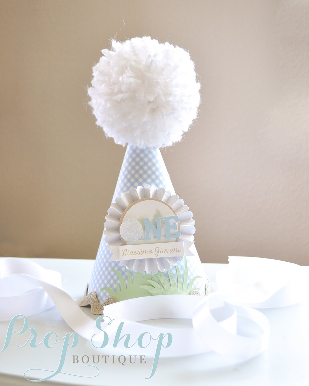 Golf Birthday Party Hat, Golf Party Hat, Sports Party Hat, Golf