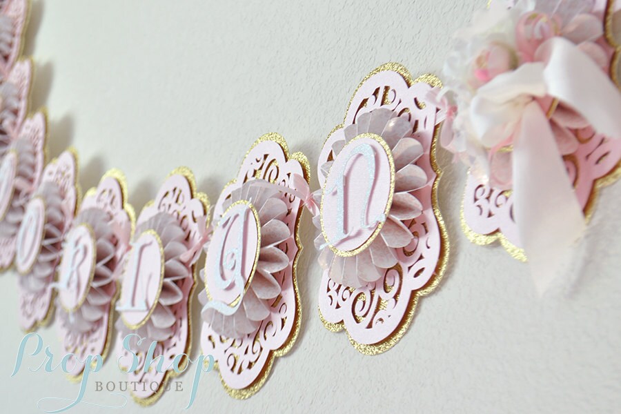 Princess Birthday Banner Princess Baby Shower Princess High - Etsy