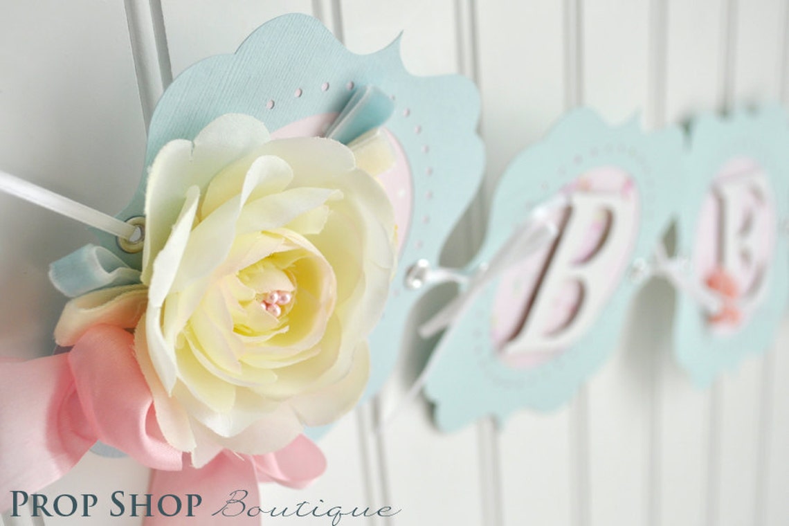 Floral Birthday Banner Floral High Chair Banner Etsy