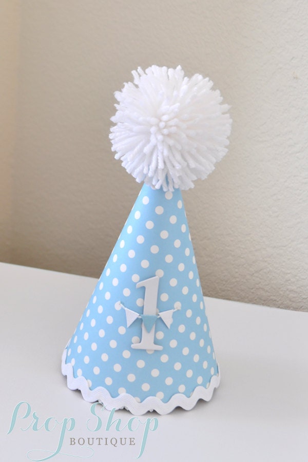 Boy's Classic 1st Birthday Hat Party Hat 1st Birthday | Etsy