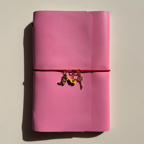 A5 Notizbuch im Louise Carmen Stil aus Leder