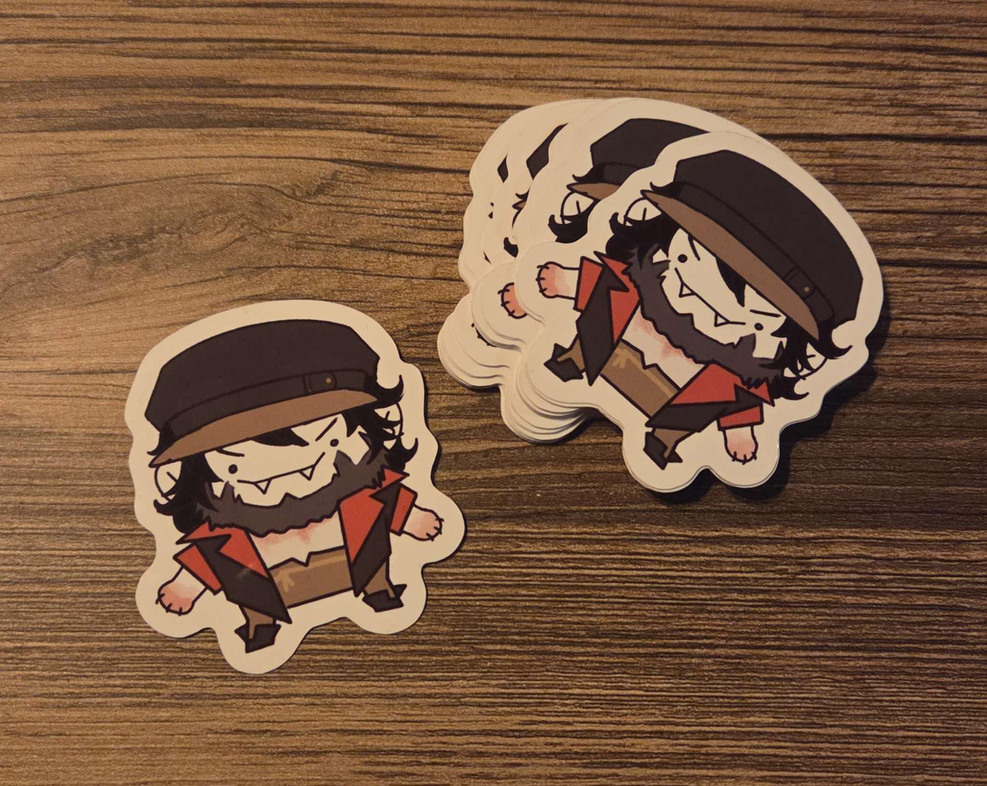 Deadlock the Drifter Sticker - Etsy
