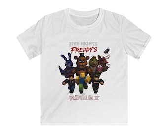 Maglietta per bambini Five Nights at Freddy's Animatronics / Festa a tema Freddy Fazbear