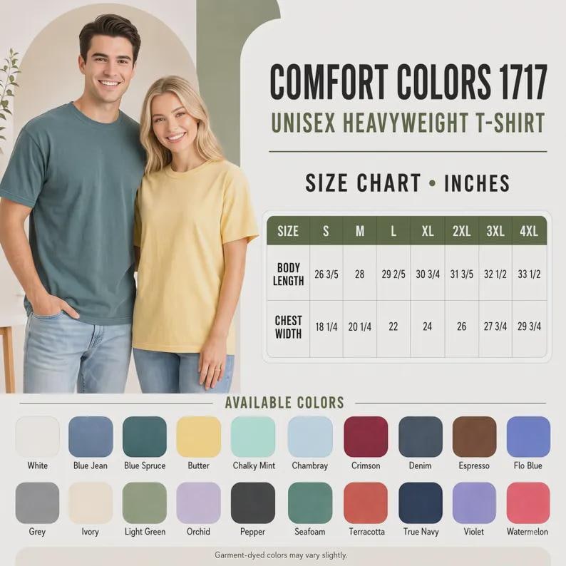 Embroidery Dad Est 2026 Shirt, Comfort Color Shirt, Dad to be, Gift for Dad, Husband Gift, Unisex Shirt, New Dad Gift, Father's Day Gift image 8