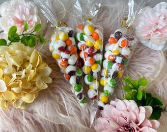 Skittles arcoíris liofilizados