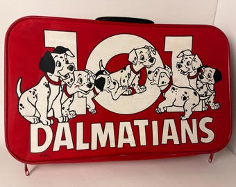 Vintage 1990s Disney 101 Dalmatians Childrens Suitcase