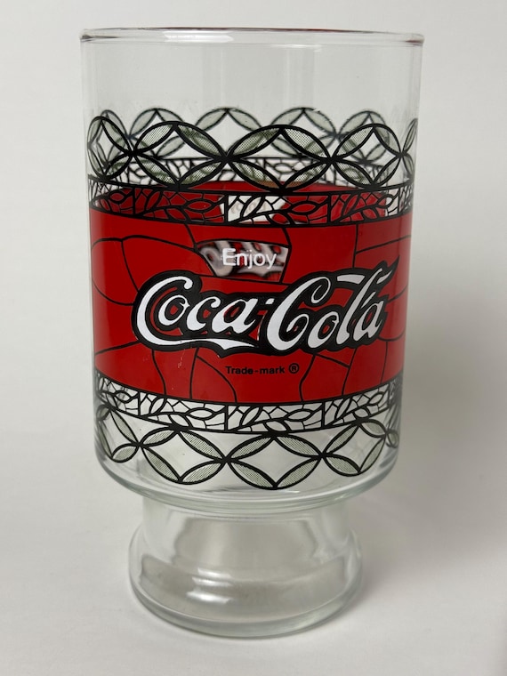 ヴィテージコカコーラ　Coca-Cola ステンドグラス　アメリカ　アンティーク 1970年代ヴィンテージ ティファニー コカ・コーラ グラス - Etsy 日本