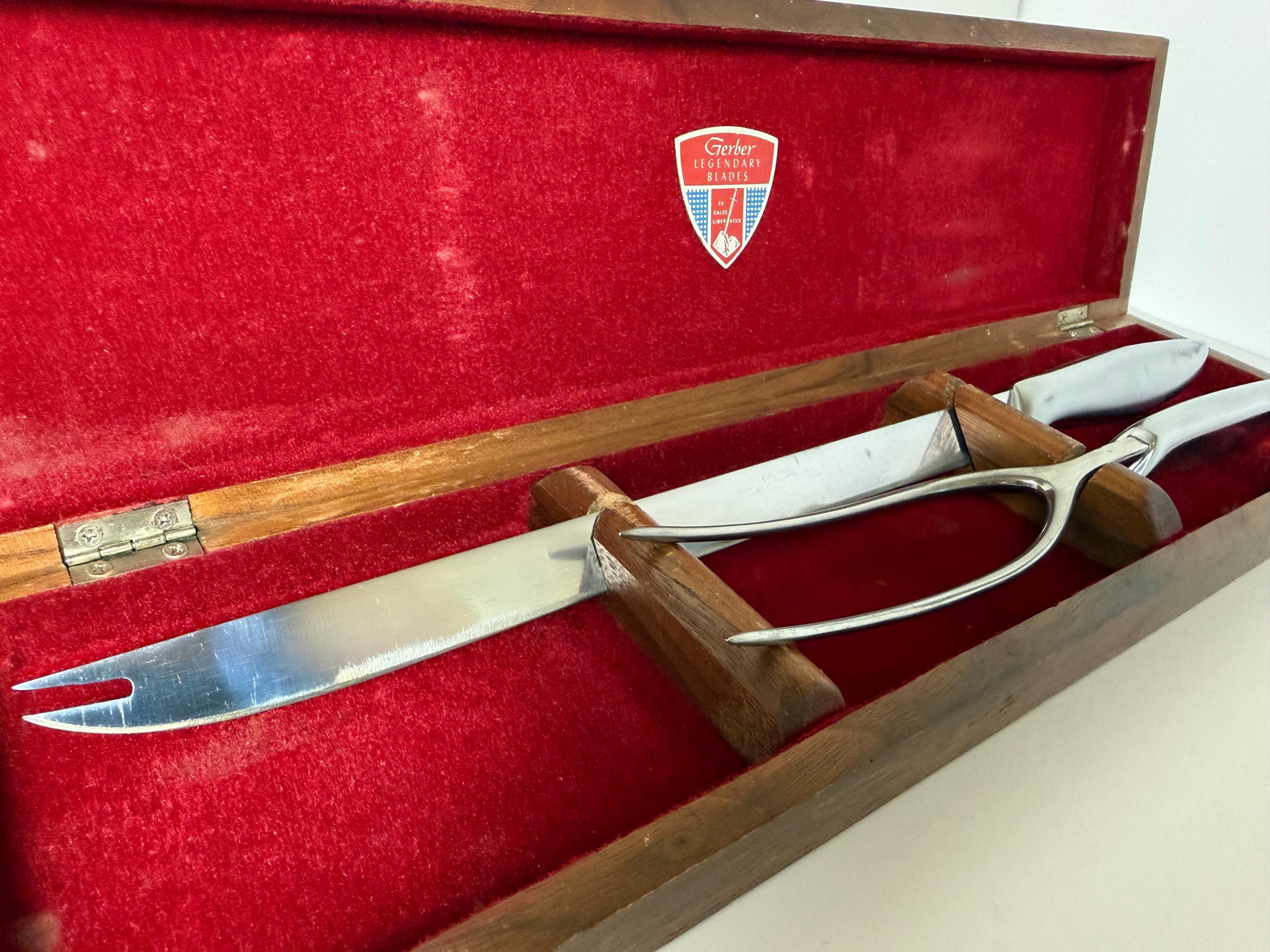 Gerber Carving Set - Etsy