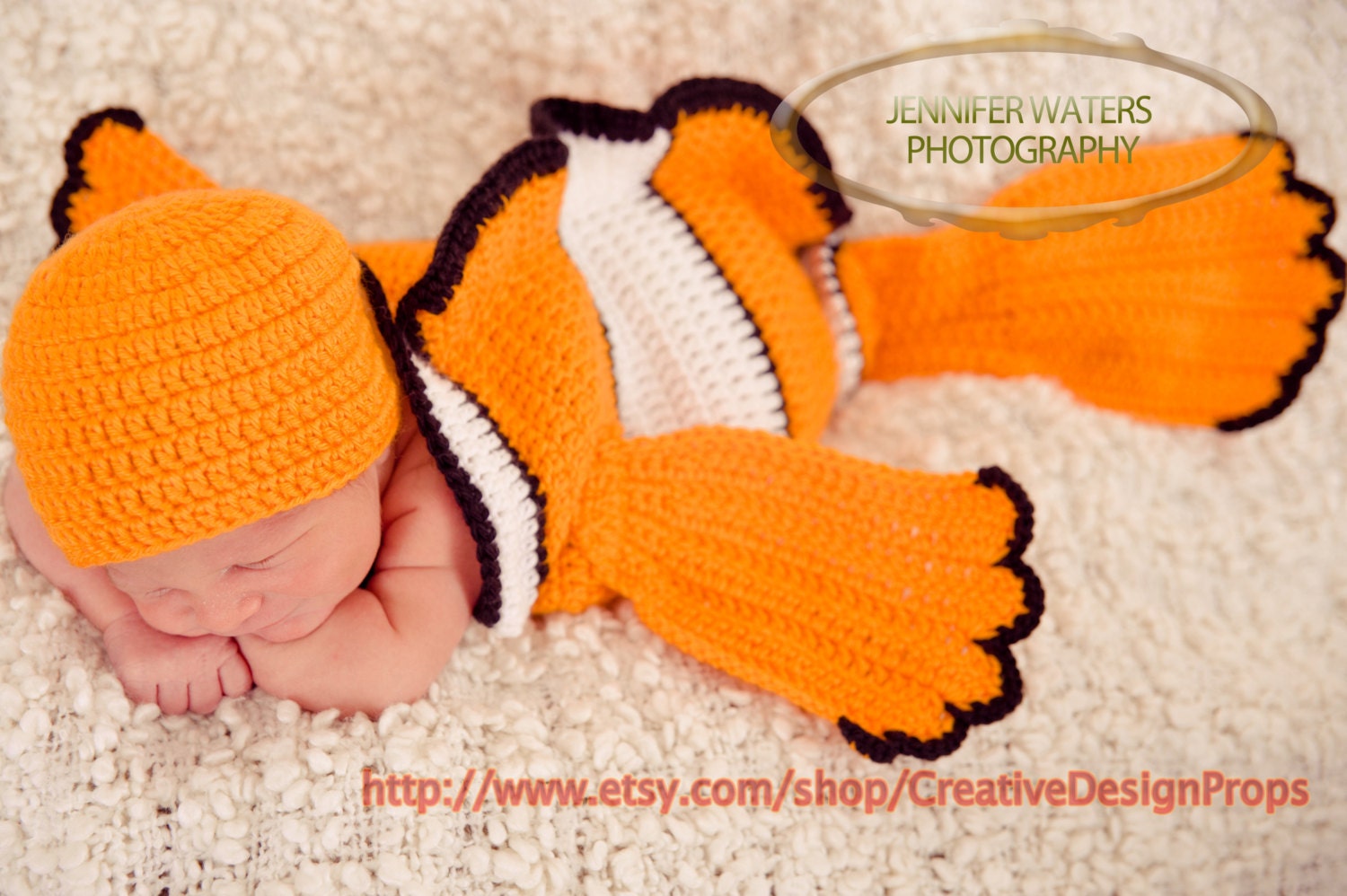 Character Costume Finding Nemo Dory Set Clownfish Cocoon and Hat Coral Fish  Newborn Outfit Halloween Photo Prop Gift for Baby Shower -  Norway