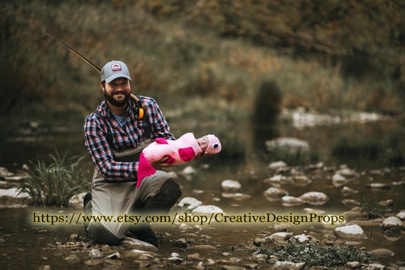 Buy Crochet Trout Bass Fish Costume for Baby, Cocoon and Headband With  Fishing Hook Newborn Outfit, Halloween, Photo Prop, Fisherman Baby Shower  Online in India 