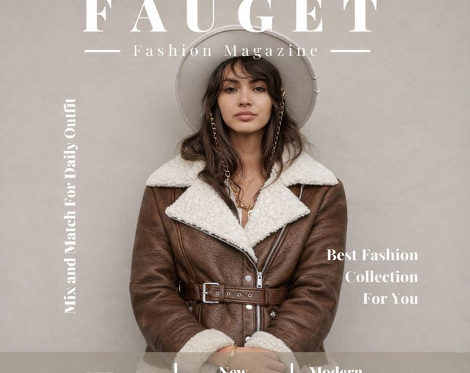 Women’s Shearling Aviator Jacket