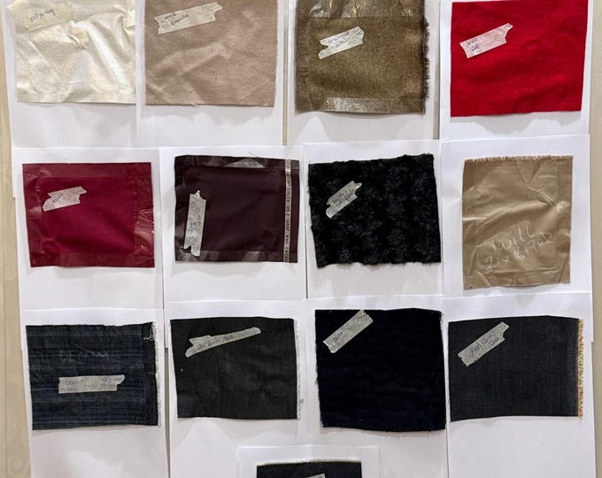 Fabric Knowledge Guide, Textile Material Reference For Educational Purposes Only