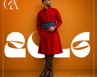 Casaco de lã feito à mão, estilo cossaco medieval, cosplay histórico