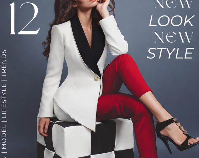 Wool Blazer Coat, Shawl Collar Jacket ,Custom Fit