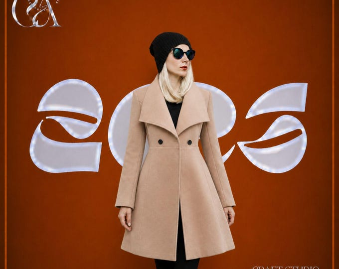 Women’s Wool Winter Tailored Coat
