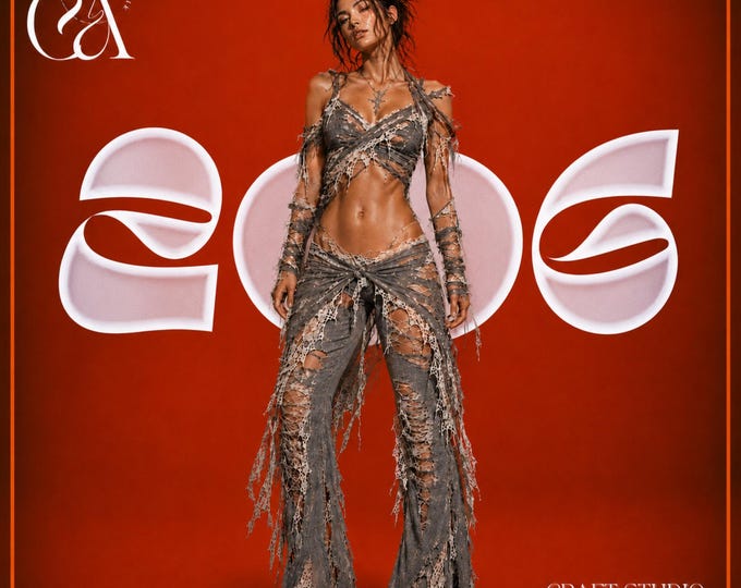 Fantasy Costume Women, Avant Garde Couture Outfit