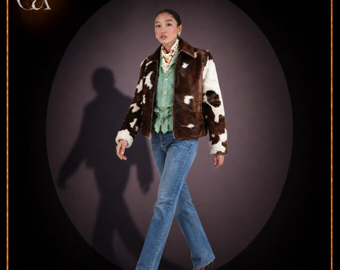 Cowhide Jacket for Women