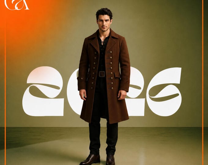 Victorian Military Trench Coat