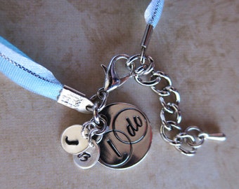 Add-On Initials Set of 2 charms, (Anklet Not Included)