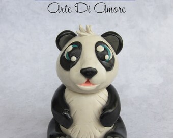 Panda Figurine Cake Topper