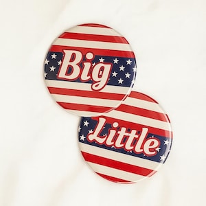 Sorority 3” Big/Little Buttons