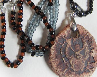 Spider Relief Necklace