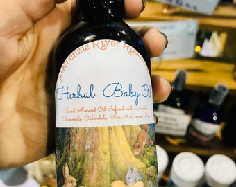 Herbal Infused Baby Oil