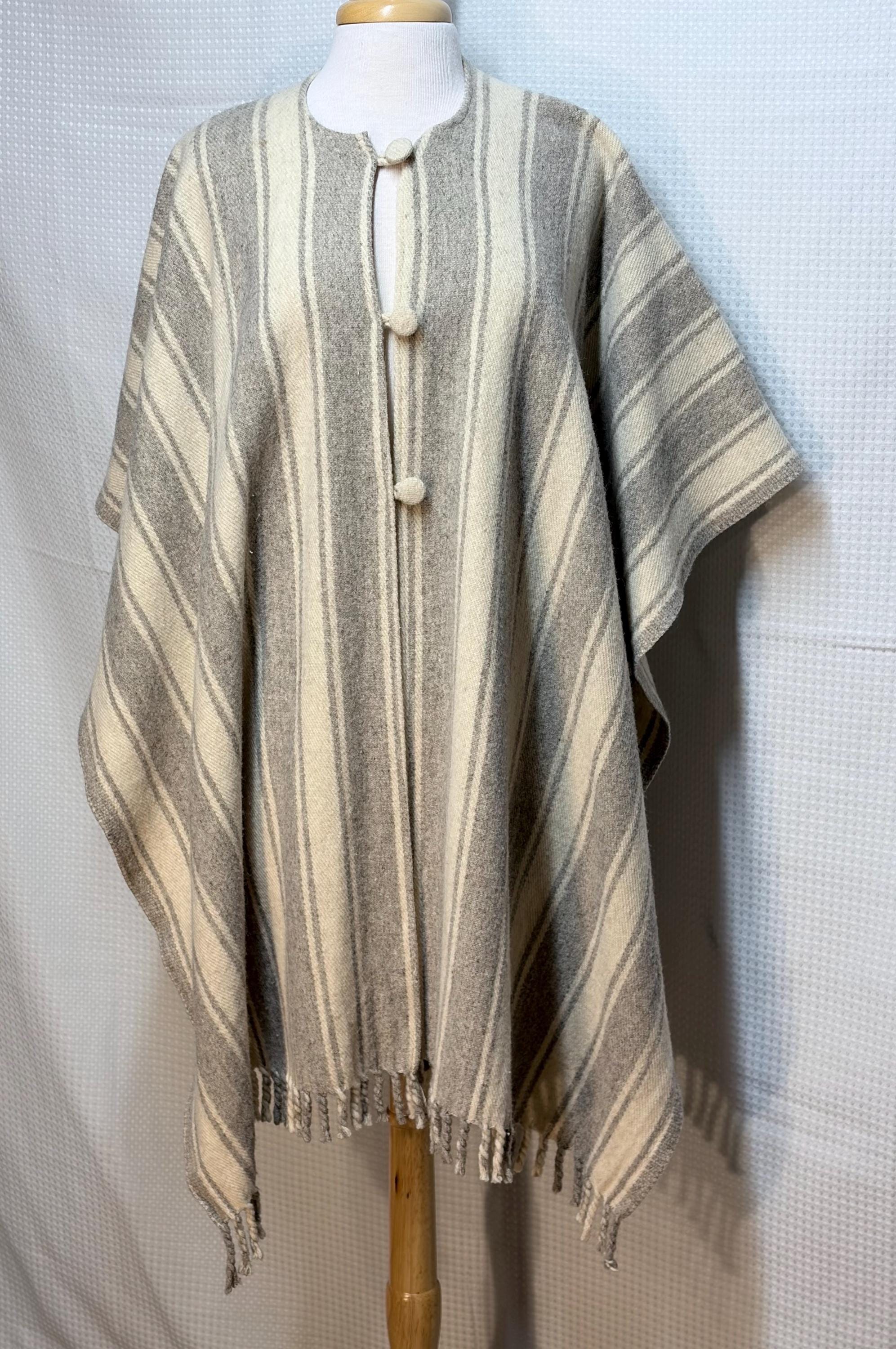 Striped Wool Coat - Etsy