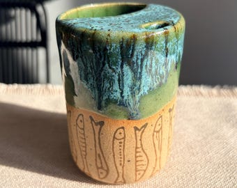 Taza de viaje de cerámica personalizada de 355 ml, elige o crea tu diseño, taza de café con boquilla personalizada.