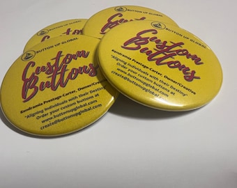 Full Color Custom Buttons - 2.25in