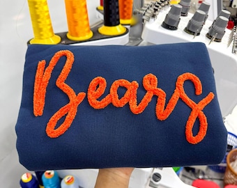 Sudadera de chenilla personalizada con letras, ropa de equipo, camiseta deportiva para mamás