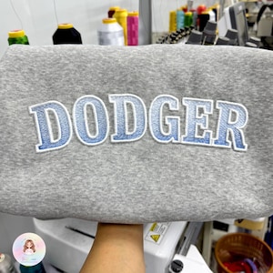 Sudadera universitaria personalizada con bordado abullonado y letras degradadas, estilo universitario, nombre personalizado, regalo