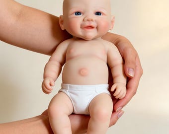 Reborn Baby Dolls, Soft Silicone 6"-18" Lifelike Doll (Bob/Lily), Gift Dolls for her