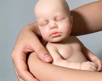 Muñecas Reborn de silicona suave de 15 a 45 cm (niño o niña), regalo de Navidad