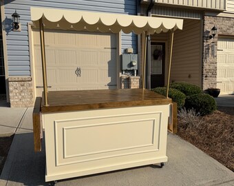 Custom Cart with Canopy