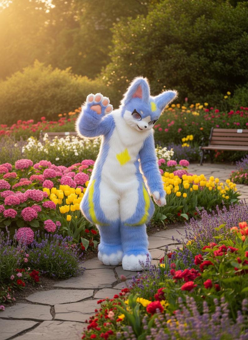 Full-body Fursuit Costume - Furry Character Suit - Complete Beast ...