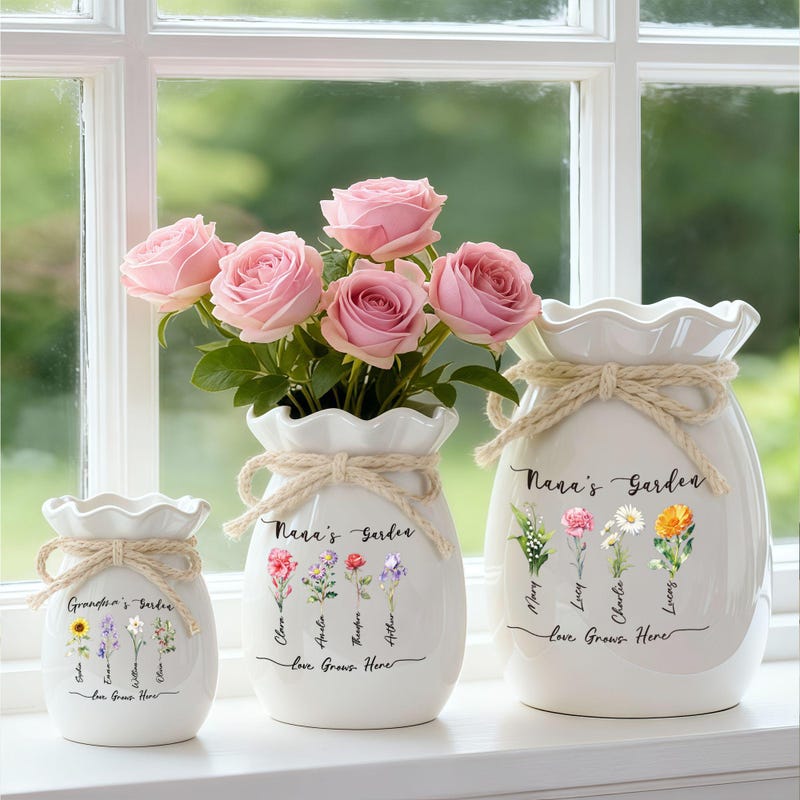 Rustic Vase in Rope Decor - Etsy