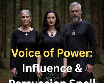Voice of Power: Influence & Persuasion Spell
