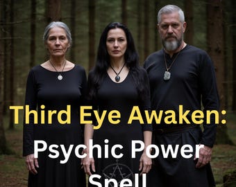 Third Eye Awaken: Psychic Power Spell