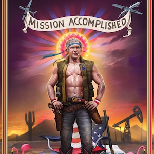 Poster - George Dubya Bush: Officially Not the Worst - Epic American President Art by Jason Heuser (Sharpwriter)